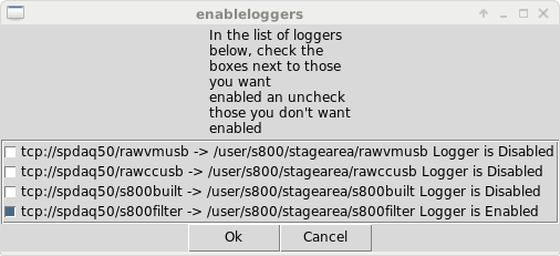 Multilogger window