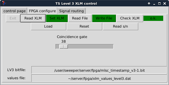 L3 GUI FPGA control